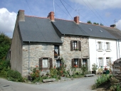 Alignement de maisons, rue du Chêne, Brain-sur-Vilaine (La Chapelle-de-Brain)