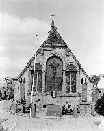 Monument aux morts de la guerre 1914-1918, dans le cimetière non étudié (Plouescat)