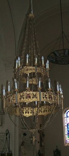 Paire de couronnes de lumières