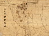 Agglomérations : bourg et villages sur la commune d'Aubigné