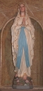 Statue : Vierge, dite Notre-Dame de Lourdes
