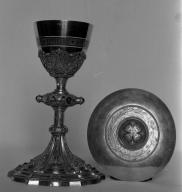 Calice, patène (1), église paroissiale Saint-Martin (Erbrée)