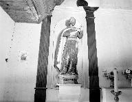 Statue : Saint Léonard, chapelle Notre-Dame de la Barre (Pluherlin)