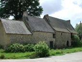 Alignement de maisons, la Saudrais (Combourg)