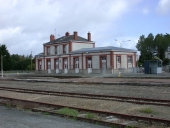 Gare de chemin de fer, rue de la Gare (Loudéac)