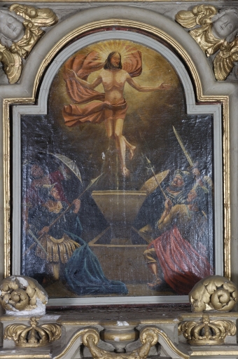 Tableau d'autel : Résurrection