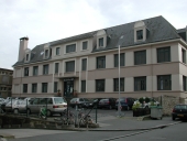 Entrepôt commercial, dit Société économique de Rennes, actuellement école supérieure, rue Monseigneur-Duchesne ;  rue Saint-Hélier (Rennes)