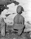 Statuette : Saint Michel (?), chapelle de La Pinderie (Bazouges-la-Pérouse)