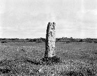 Stèle christianisée : Calvaire, chapelle Saint-Guévroc (Tréflez)
