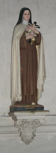 Statue sur culot : sainte Thérèse de Lisieux