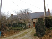 Alignement de maisons, la Prétais (Liffré)