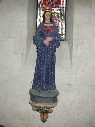 Statue sur culot : Vierge, dite Notre-Dame de Pontmain