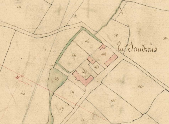 Ecart, la Saudrais (La Gouesnière)