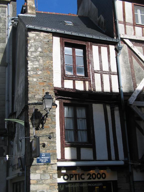 Maison, 6 rue Emile Burgault (Vannes)