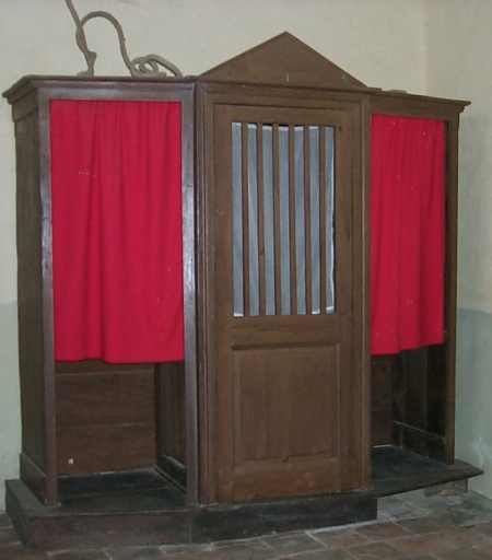 Confessionnal, Chaumeray (Guipry fusionnée en Guipry-Messac en 2016)