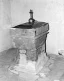 Fonts baptismaux, prieuré Notre-Dame-de-l'Assomption (prieuré cure), église paroissiale de bénédictins (Bréal-sous-Vitré)