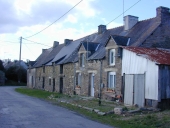 Alignement de logis, la Hougrais (Saint-Just)