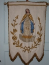 Bannière de procession : Immaculée Conception