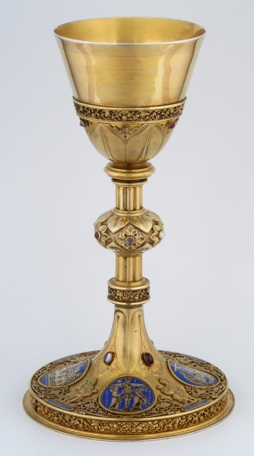 Calice et patène 1 dans leur boîte