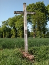 Croix de chemin, la Haute Lande (Noyal-Châtillon-sur-Seiche)
