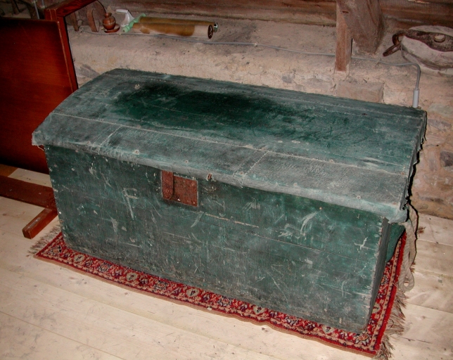 Coffre de marin Terre-Neuvas (Binic fusionnée en Binic-Etables-sur-Mer en 2016)