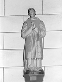 Statue (d'applique, petite nature) : saint Yves, église paroissiale Saint-Pierre, Saint-Paul (Neulliac)