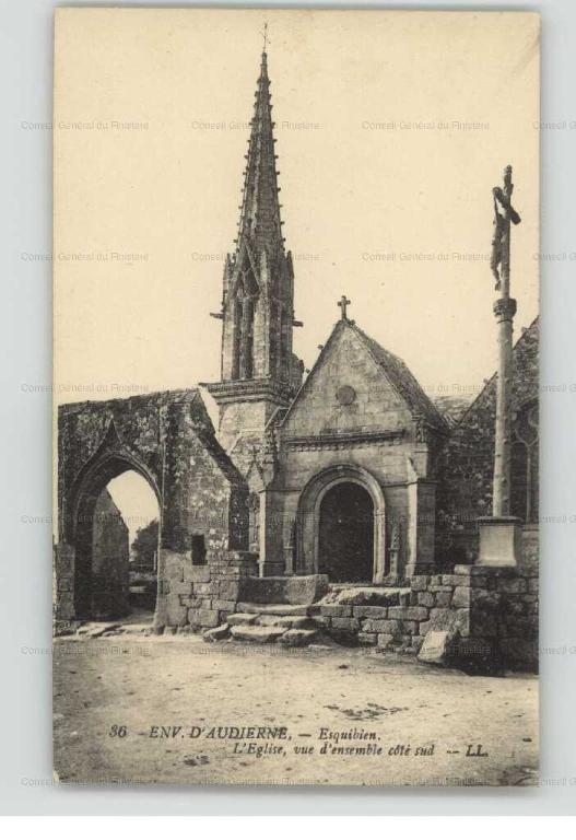 Eglise paroissiale Saint-Onneau (Esquibien fusionnée en Audierne en 2016)