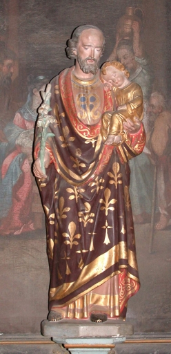 Statue : Saint Joseph et l'Enfant