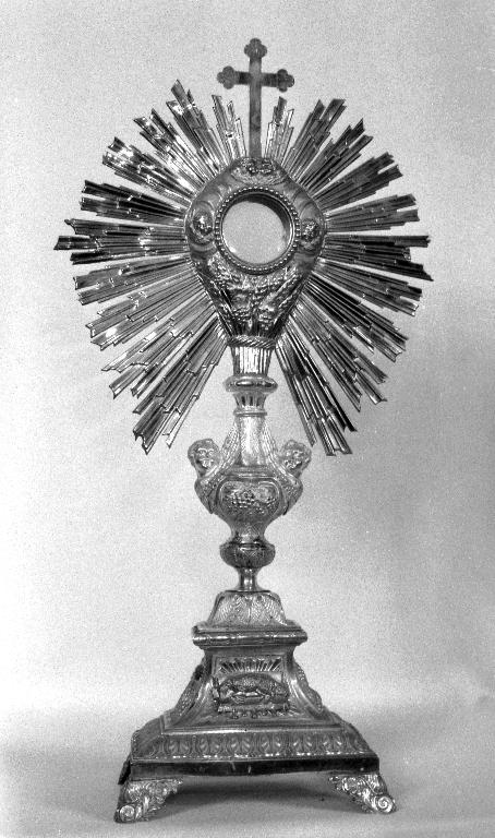 Ostensoir, église paroissiale Saint-Hervé (Lanhouarneau)