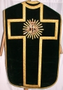 Ornement vert 1 : chasuble, étole