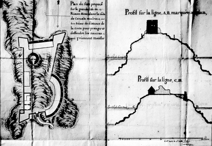 Fort maritime, Île des Rimains (Cancale)