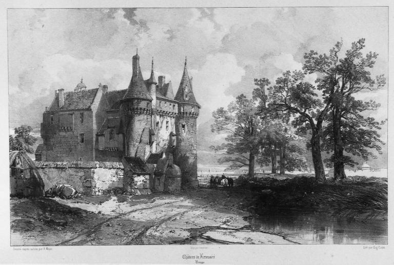 Château fort dit château de Kerouzéré (Sibiril)