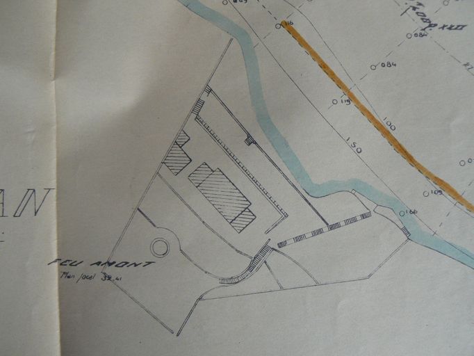 Appontement du feu amont pour le service des Phares et Balises, Doëlan (Clohars-Carnoët)