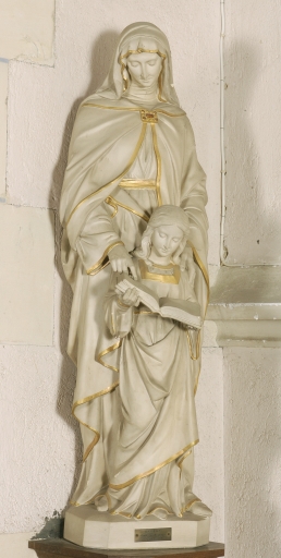 Statue : Education de la Vierge
