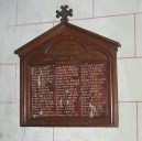 Ensemble de 2 tableaux commémoratifs des morts de la guerre 1914-1918