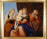Tableau : La sainte Famille avec sainte Ursule