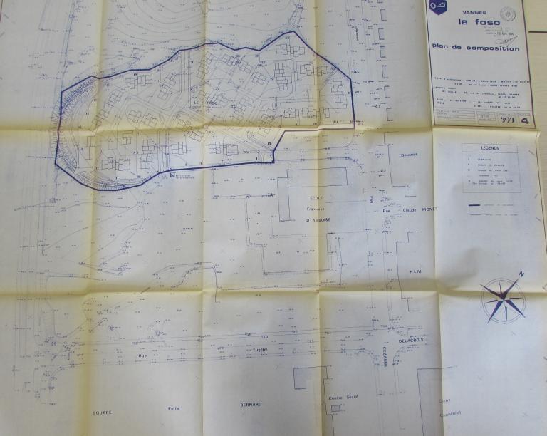 Lotissement Le Foso, rue Paul Cézanne (Vannes)