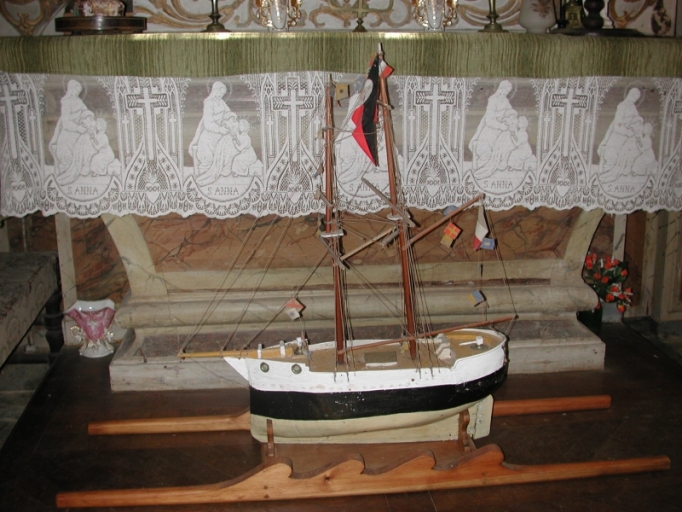 Ex-voto de la chapelle Sainte-Barbe