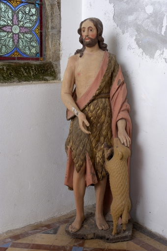 Statue de saint Jean Baptiste