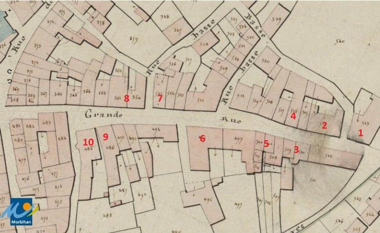 Maison, 8 rue de Gaulle (Malestroit)