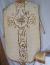 Ornement blanc 5 : chasuble, étole
