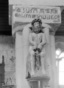 Statue : Christ aux outrages, Eglise Saint-Pierre et Saint-Paul (Langonnet)