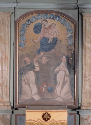 Tableau de la donation du Rosaire