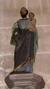 Statuette sur culot : Saint Joseph et l'Enfant
