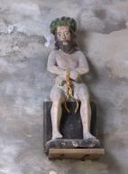 Statue : Christ aux liens, Ossuaire (Saint-Hernin)