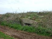 Bunker - encuvement pour canon antiaérien de 2 cm, Saint-Fiacre (Lanmeur)