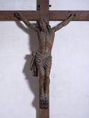 Croix 1 : Christ en croix, église Saint-Pierre (Sérent)