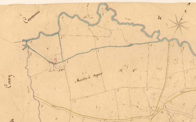 Moulin à papier, Parkou-Kersalaün (Leuhan)