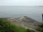 Cale, emplacement pour projecteur mobile, Tunnel, Pointe de Kermorvan (Le Conquet)