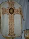 Ornement blanc 1 : chasuble, étole